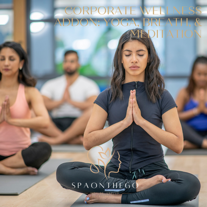 Holistic Wellness add-on: Yoga, Breath-work, Meditation & Sound Healing